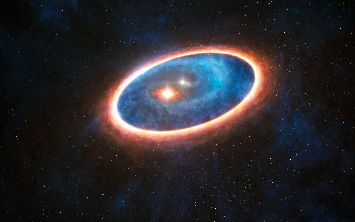 Planet-Forming Lifeline Discovered in a Binary Star System