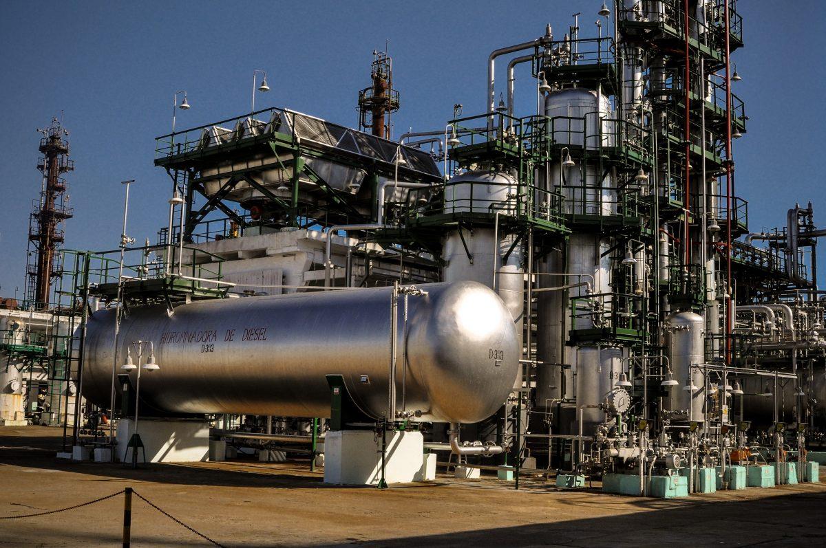 The Cienfuegos oil refinery, southeast of Havana on Feb. 11, 2013. (Jean-Herve Deiller/AFP/Getty Images)