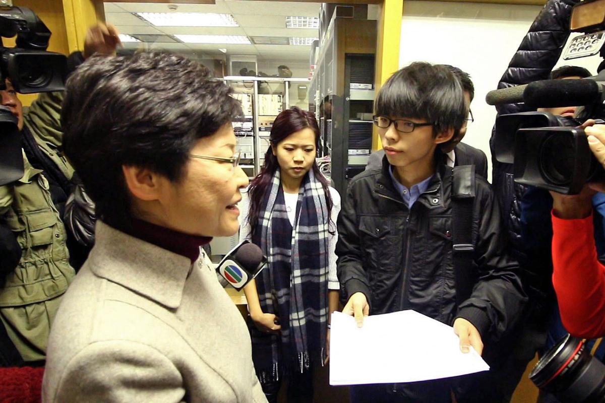 Joshua Wong Gives Hong Kong Occupy Protest Report a ‘Fail’ Grade