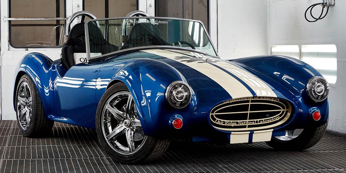 3-d Printed Shelby Cobra Highlights at Detroit Auto Show