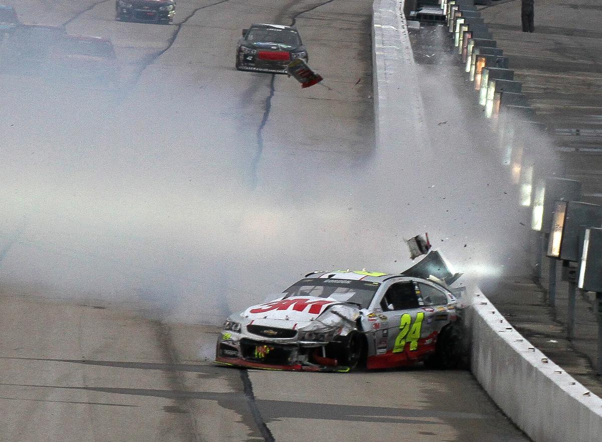 Rules, Rain, and Wrecks Hinder NASCAR at Atlanta
