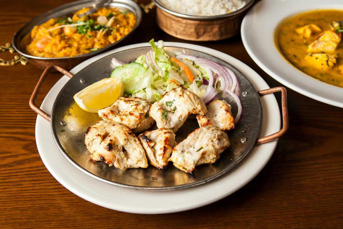 Chef Lala Sharma’s Chicken Ginger Kebabs