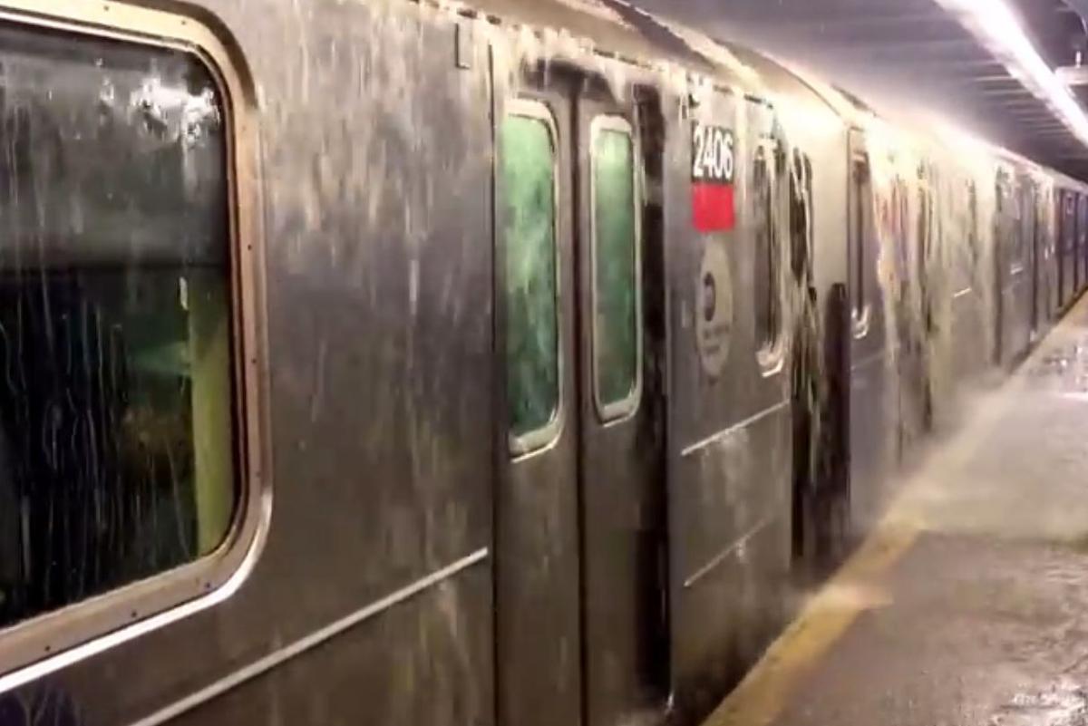 Greenwich Village Flood: 14th Street Subway Station hit by Water Main Break