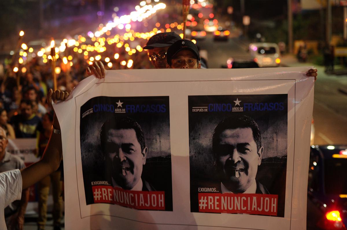 Thousands Protest in Honduras Cities Following Scandal