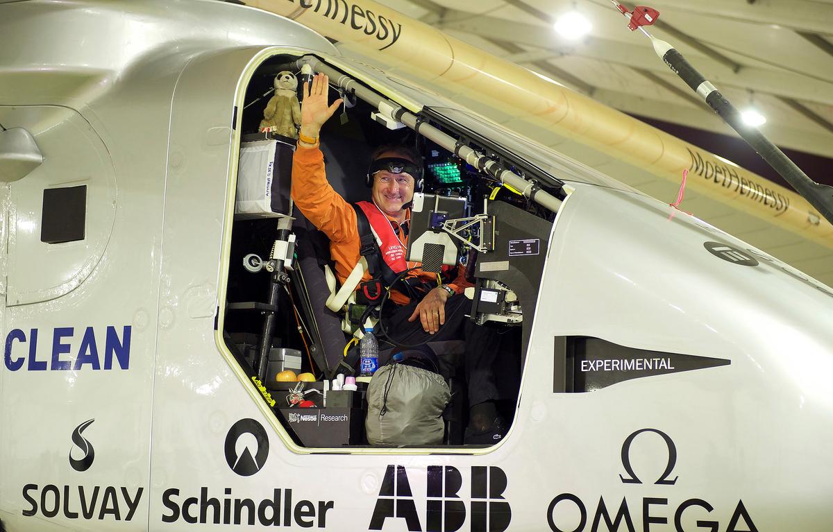 Solar Impulse Plane to Land in Japan Due to Bad Weather