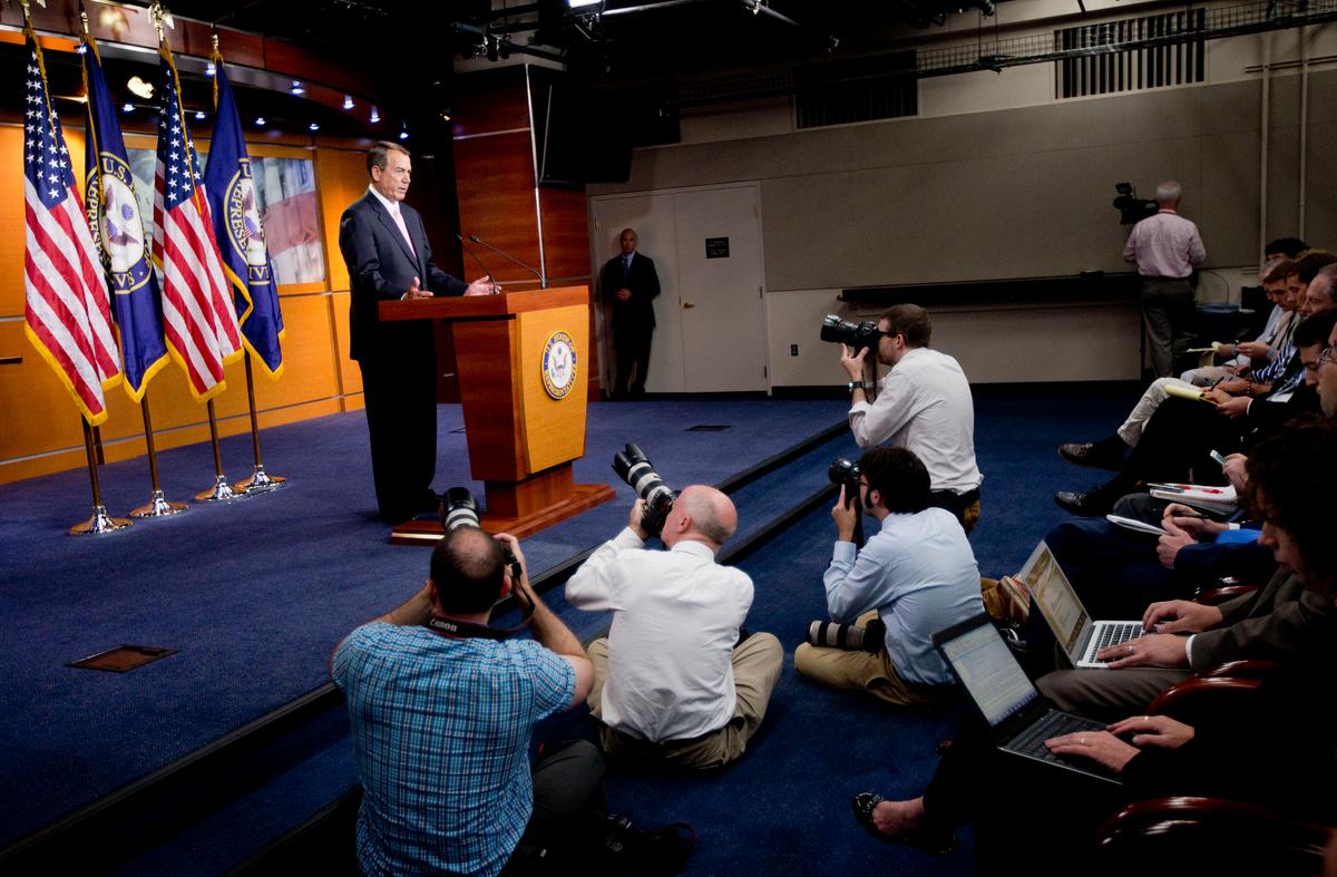 GOP, Obama on Same Side as Trade Bill Heads for Close Vote