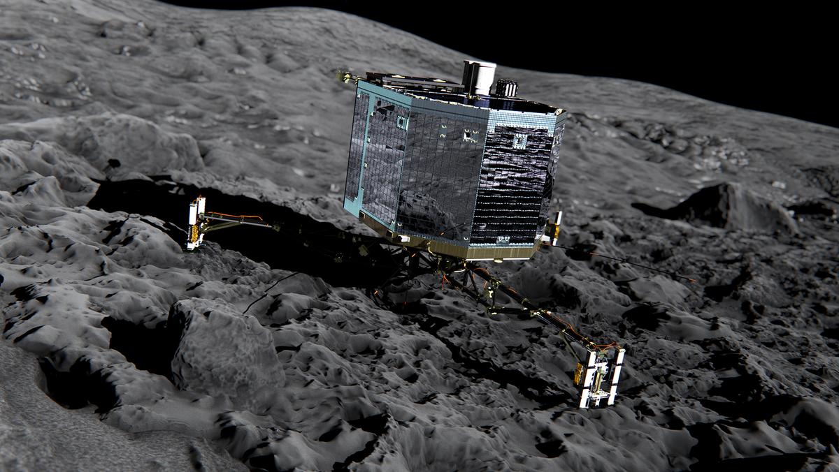 Spacecraft That Landed on Comet Finally Wakes Up