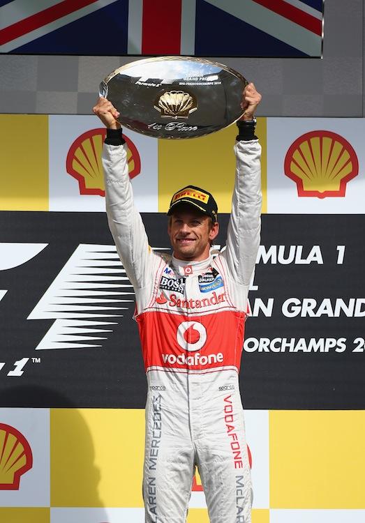 Button Wins Belgian GP
