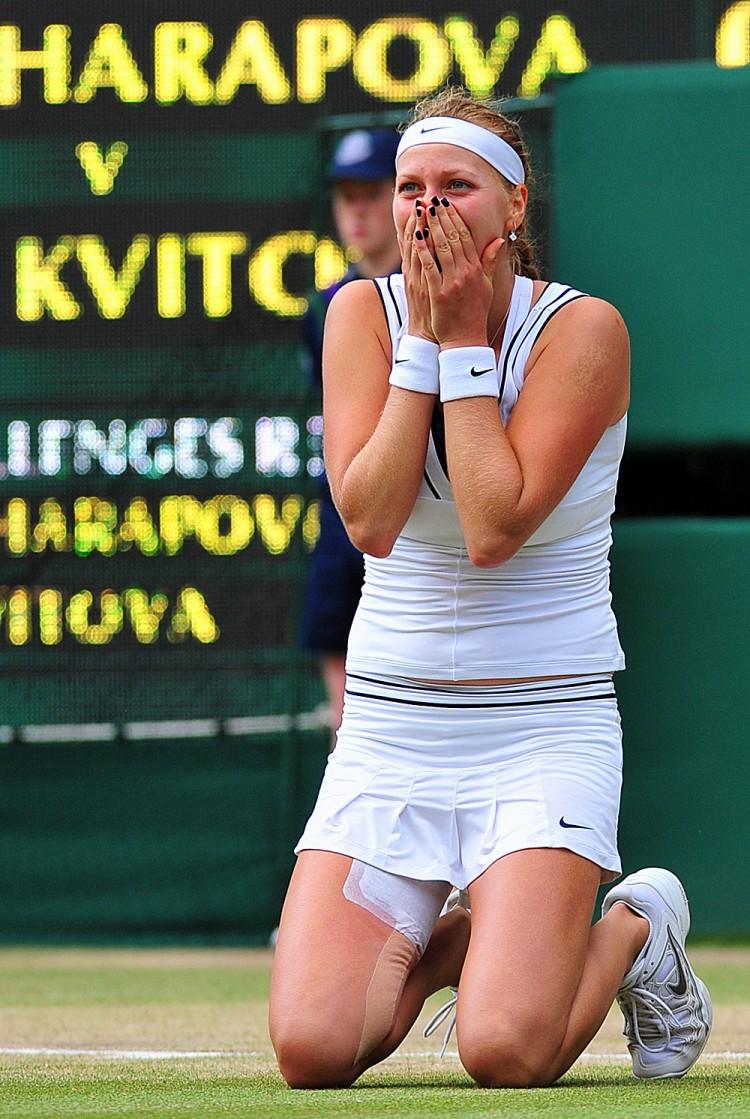 Petra Kvitova Beats Maria Sharapova to Win Wimbledon Ladies’ Tennis Title