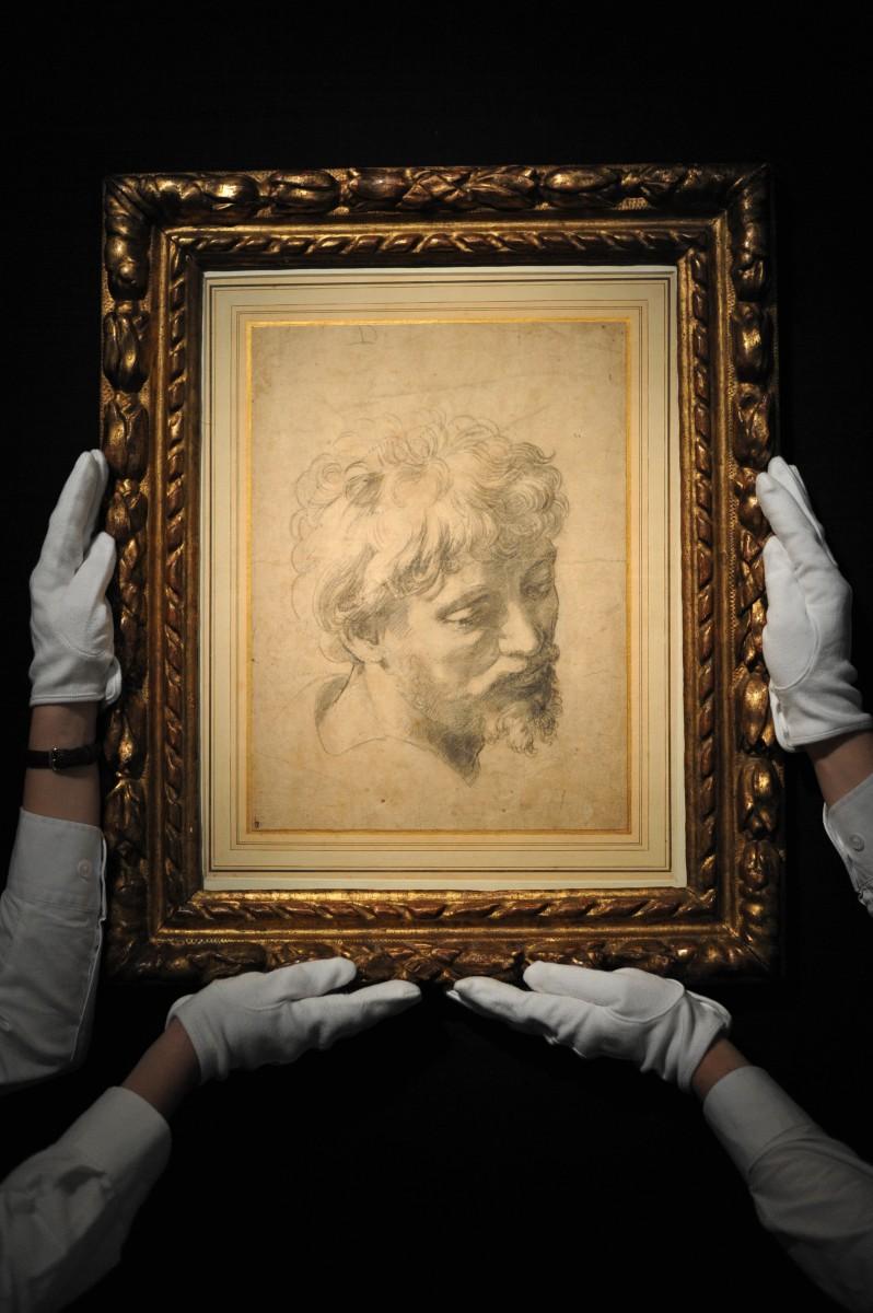 Raphael Drawing Sets Record, Selling for $47 Million