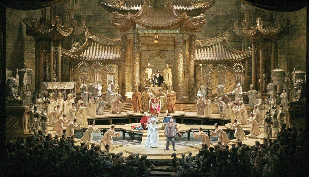 A scene from Puccini's "Turandot." (Ken Howard/Metropolitan Opera)