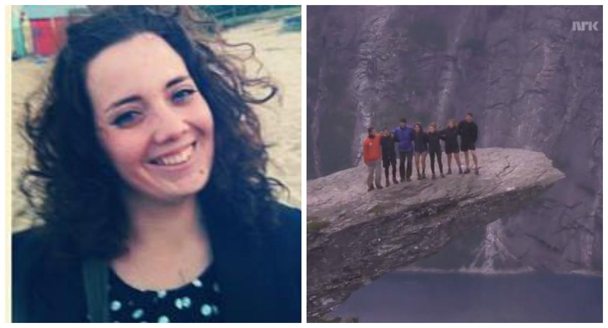 Student Was Posing for a Picture on This Outcropping When the Unthinkable Happened