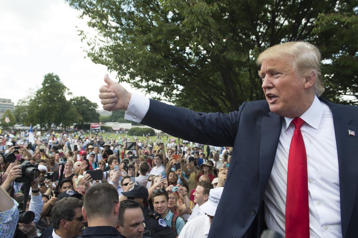 Trump Pledges Military Buildup, Better Deal for Vets