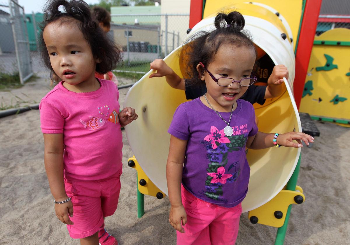 Liver Transplant Twins Start School, Begin to Thrive After Surgery