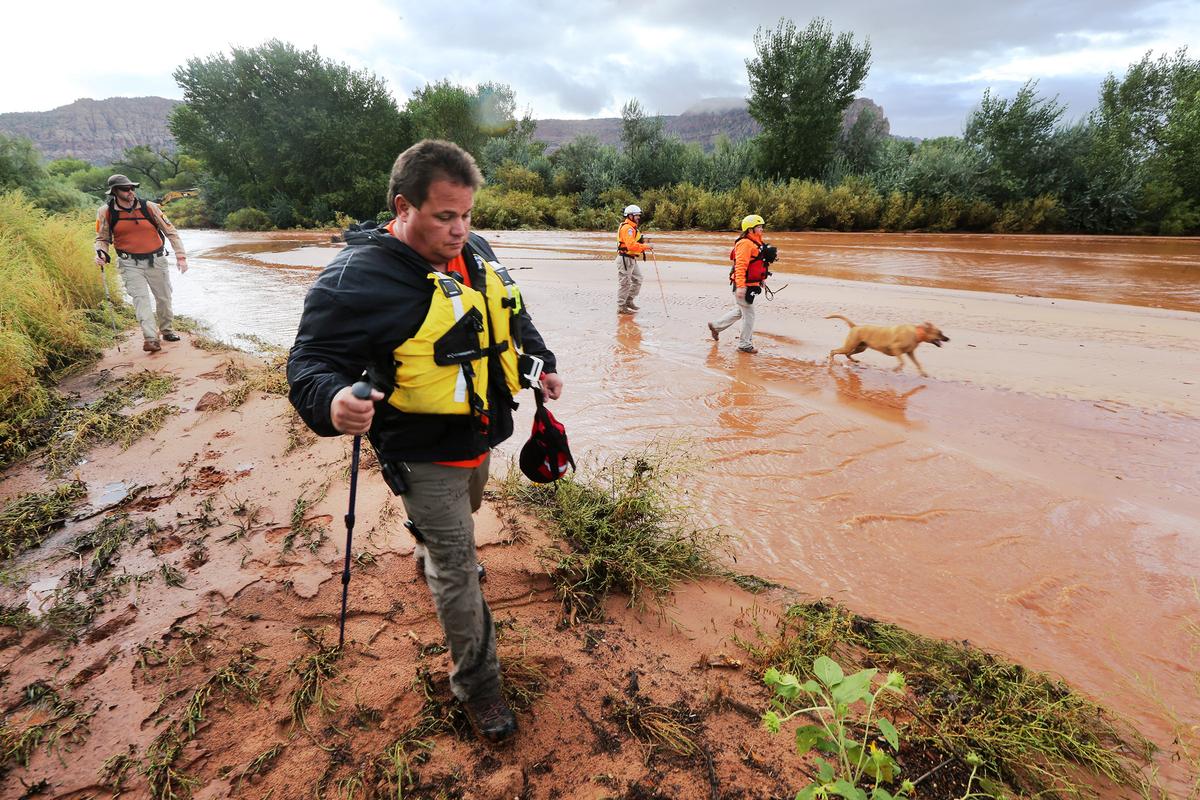 Searchers Look for Flood Victims in Polygamous Utah Town