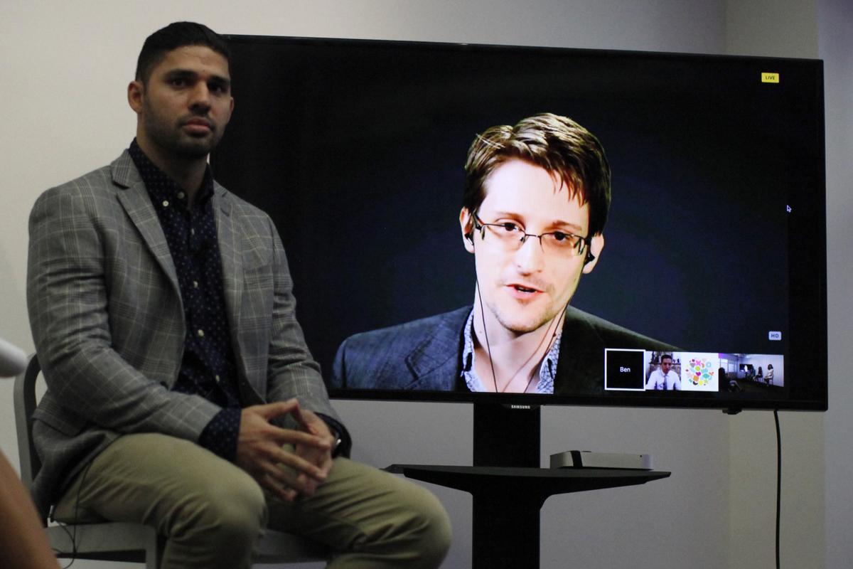Snowden on Video at NYC Forum to Promote Privacy Treaty