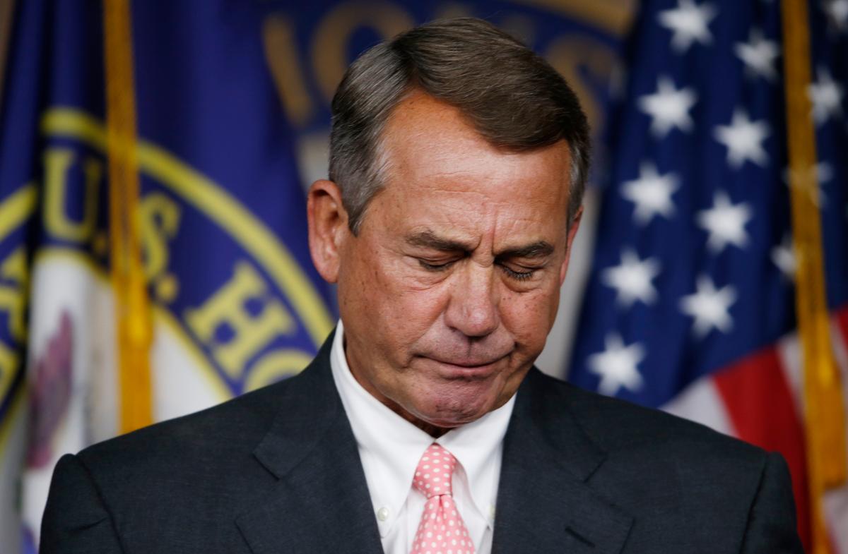 Speaker Boehner Stuns Congress, Announces Resignation