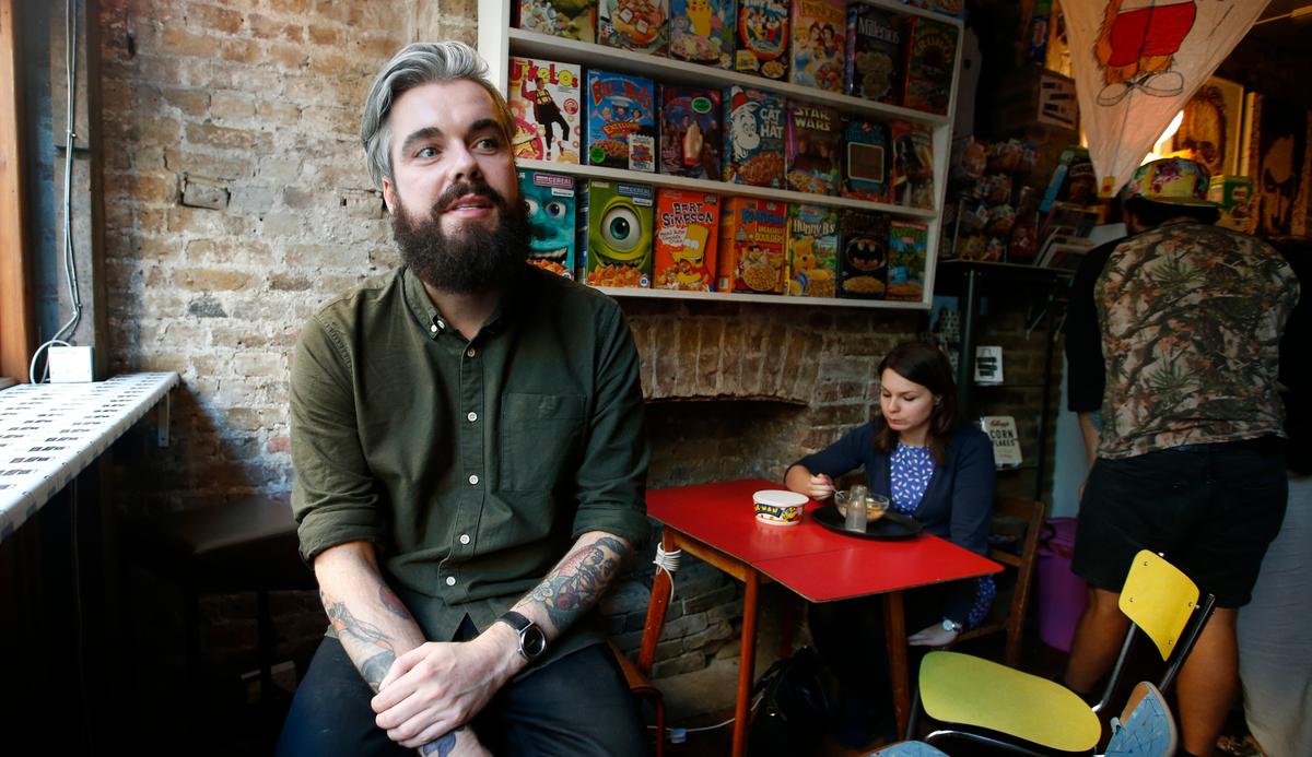 In Divided London, Trendy Cereal Cafe Targeted by Protesters