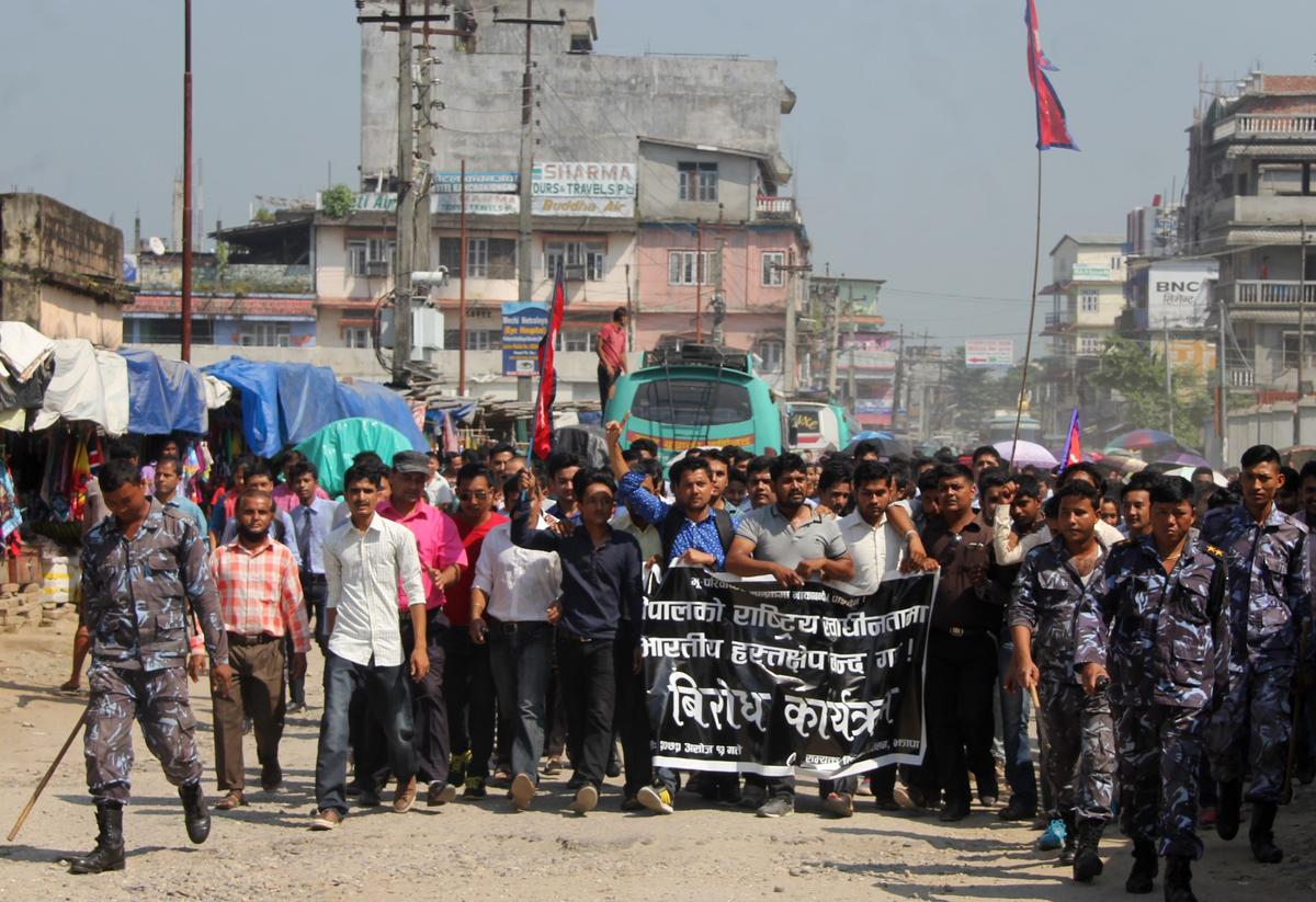 Anti-India Anger in Nepal as Essential Supplies Dry Up