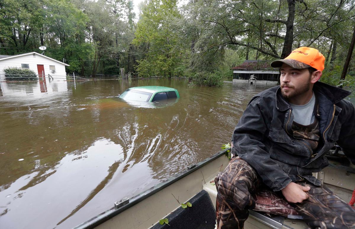 Week of Rainfall Kills at Least 12 People in South Carolina