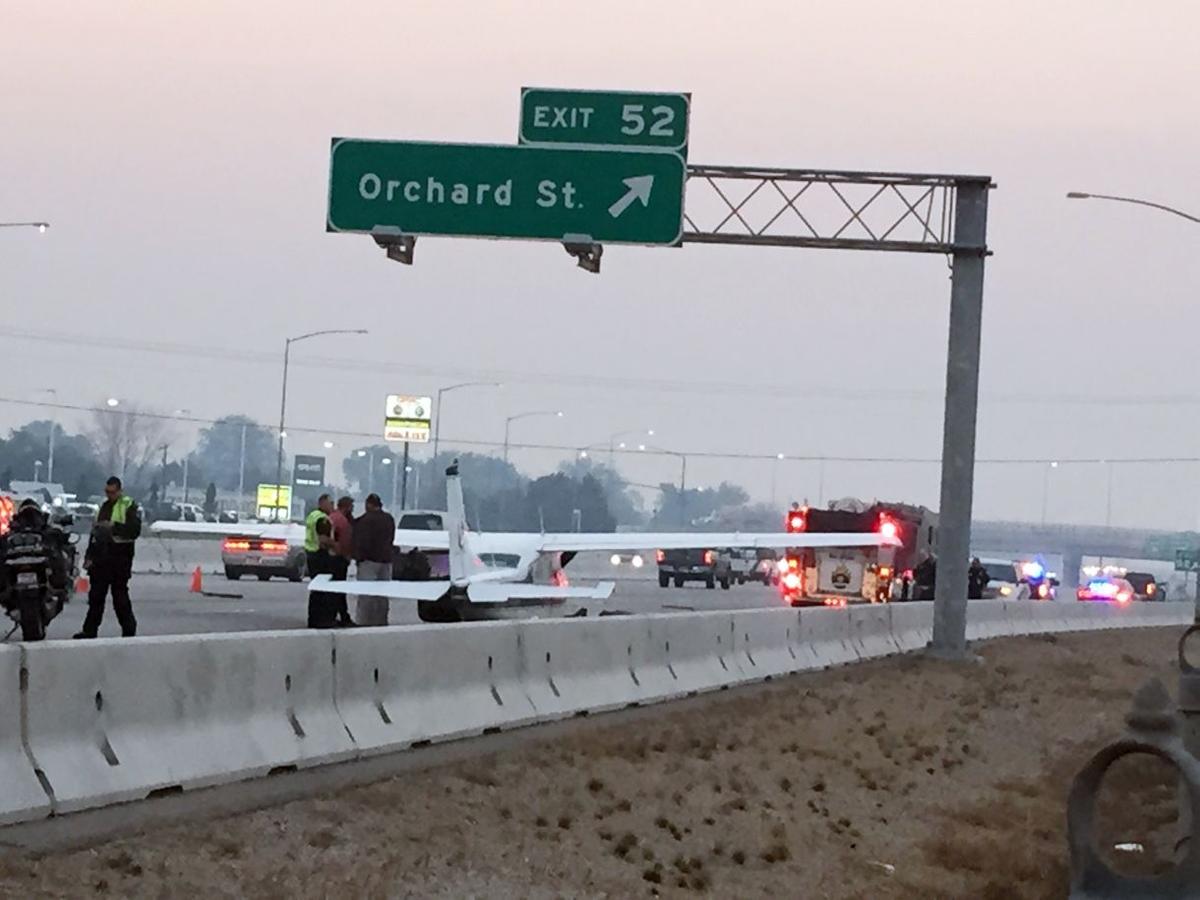 Small Plane Lands on Idaho Interstate During Rush Hour