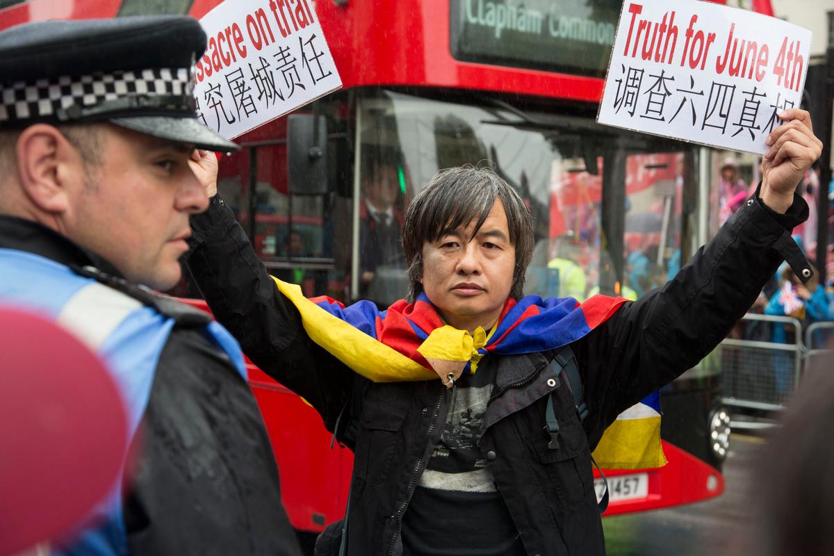Second Day of Xi Jinping Protests in London Brings Arrests