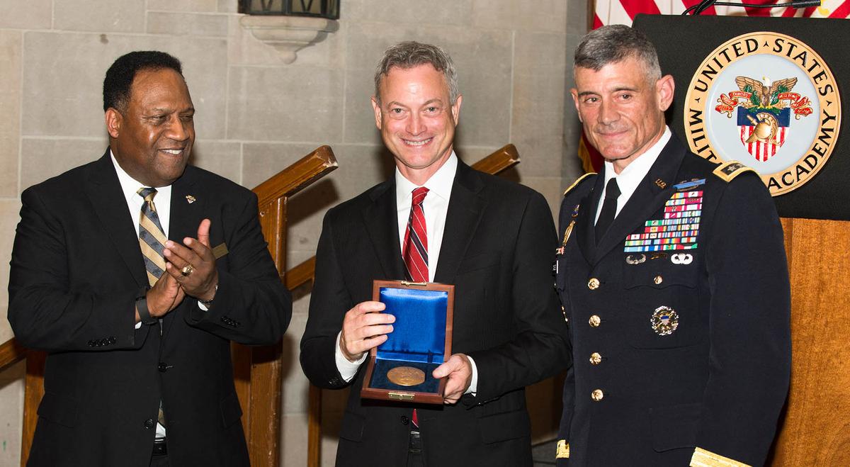 Actor Gary Sinise Feted at West Point