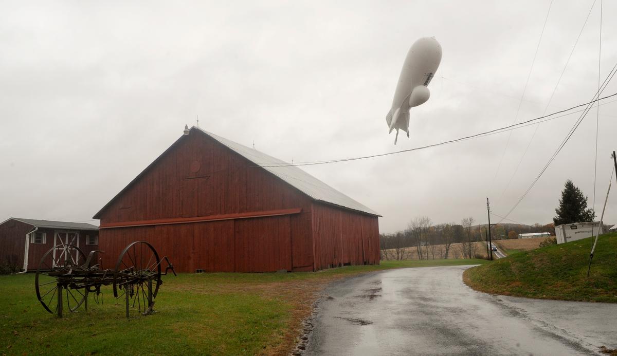 Army Blimp Breaks Loose, Drifts for Hours Over Pennsylvania