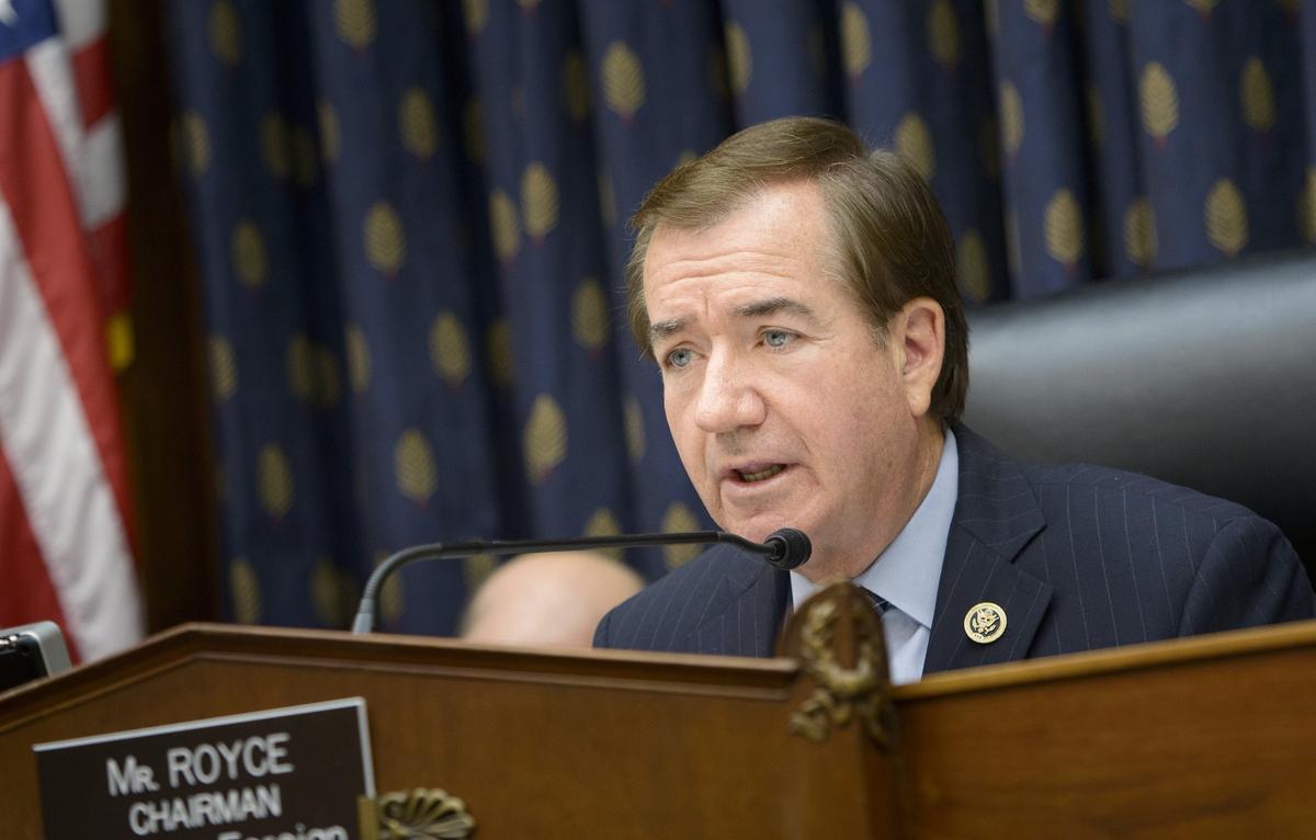 Chair of Foreign Affairs Committee Supports US Condemnation of Organ Harvesting in China