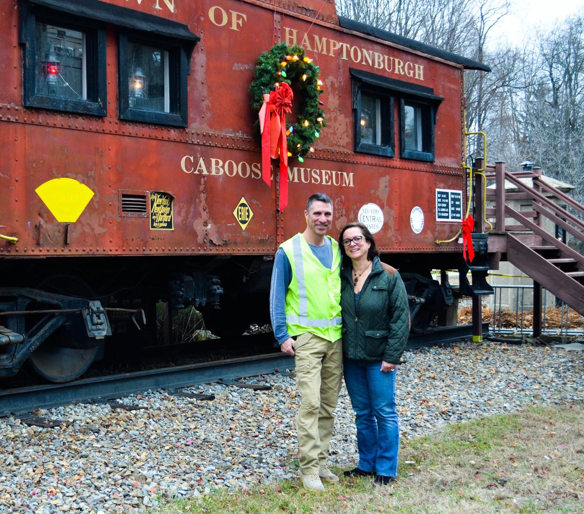 Operation Toy Train Picks up Toys for Tots in Campbell Hall