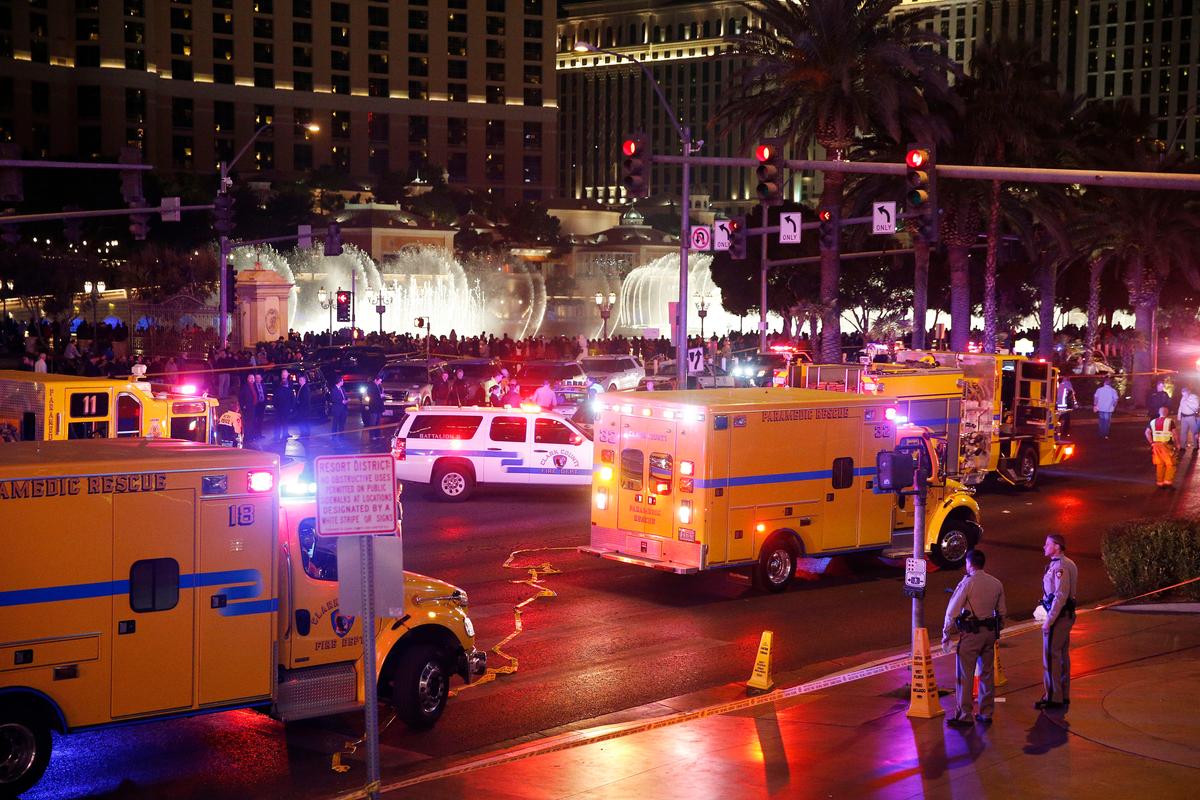 1 Killed After Car Hits Crowds of Pedestrians on Vegas Strip
