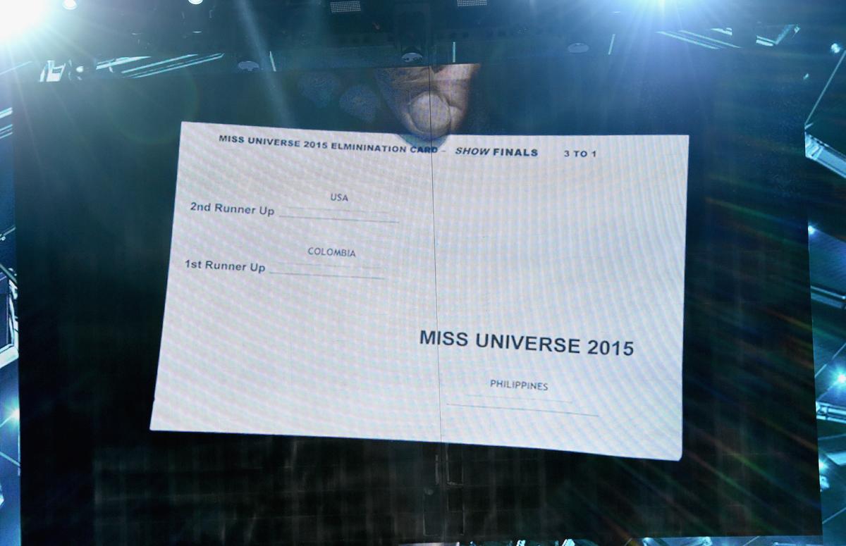 This Is the Card That Confused Steve Harvey at the Miss Universe Pageant