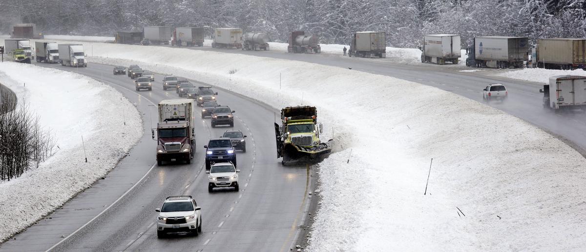 Interstate 90 Expected to Be Closed All Day in Washington State Over Avalanche