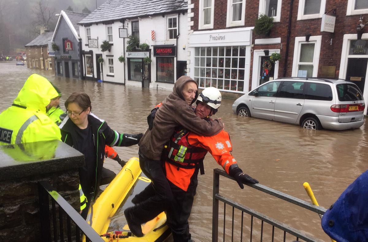 Homes Evacuated, Cars Submerged as Bad Flooding Hits Britain