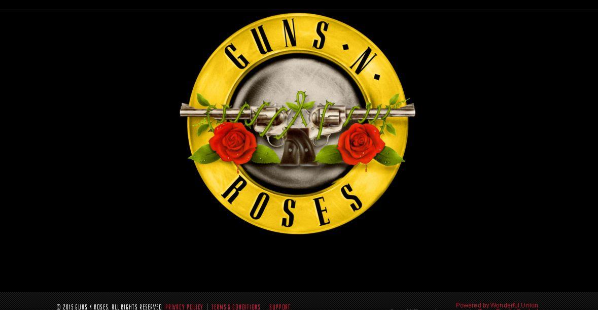 Guns N‘ Roses Updates Official Website to Old ’Appetite'-Era Logo