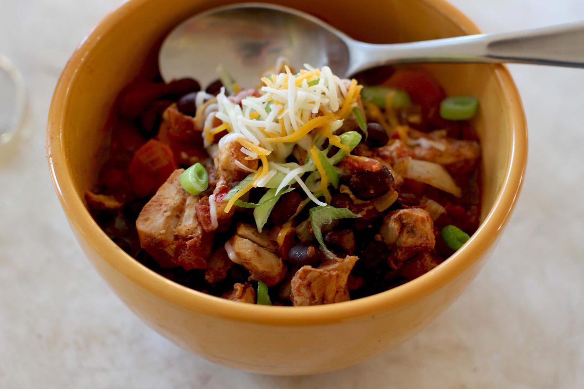 Easier weeknights with chipotle, chicken, and a slow cooker