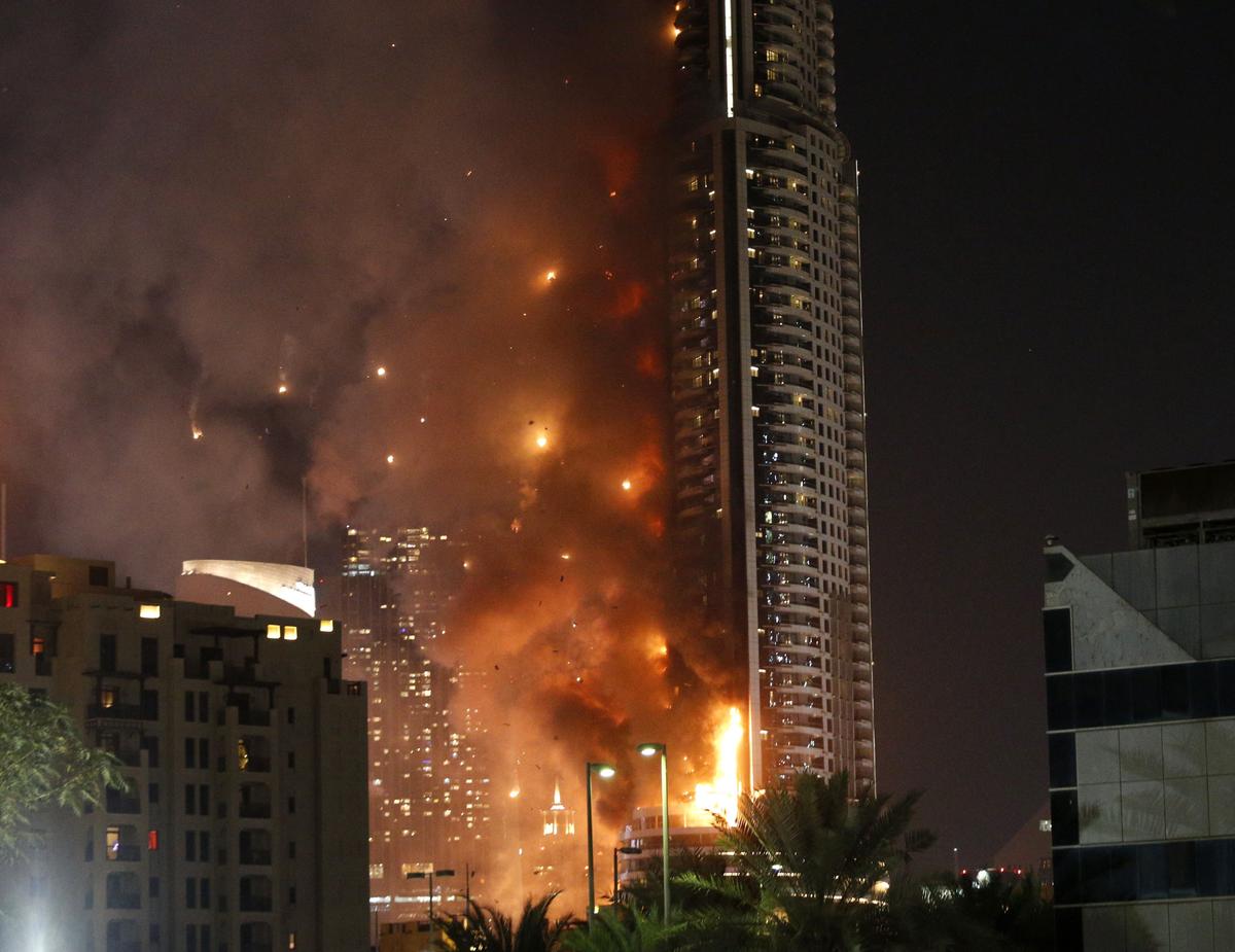 Dubai Tower Blaze Shows Risks in Common Building Material