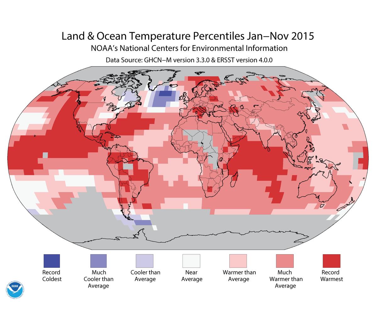 NASA: 2015 Was Earth’s Hottest by a Wide Margin
