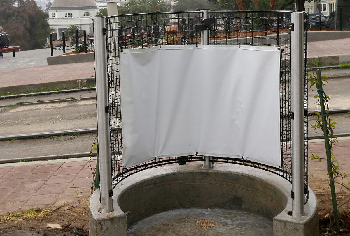 San Francisco Park Reopens With New Outdoor Urinal