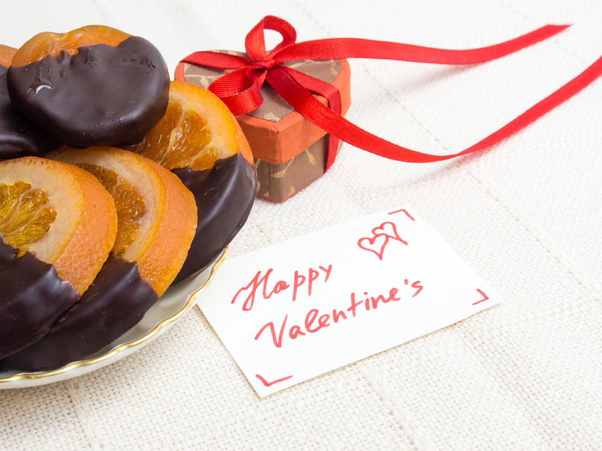 Dark Chocolate-Drizzled Blood Oranges and Lemons