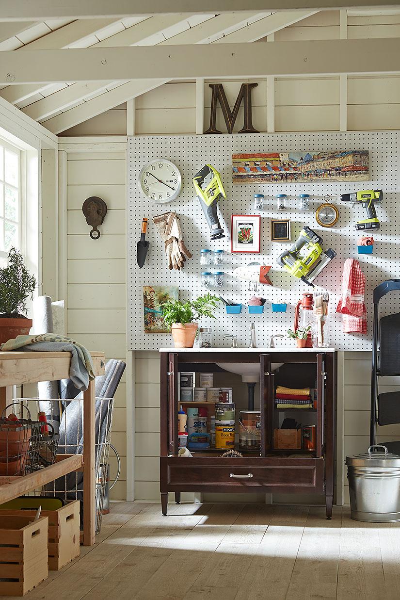 Garage Upgrades Make Room for Storage, Entertaining