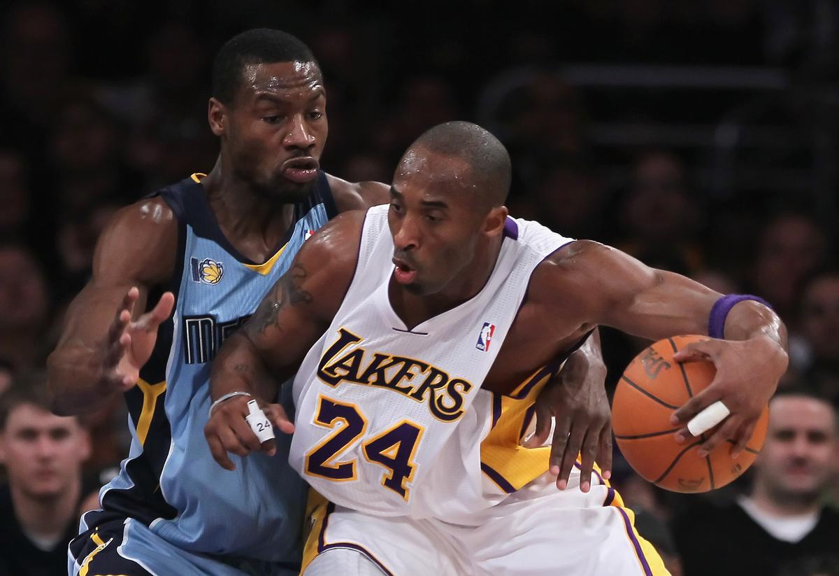 Tony Allen: Kobe Bryant Gifts Grizzlies Guard Shoes With Note Reading ‘Best Defender I Ever Faced’