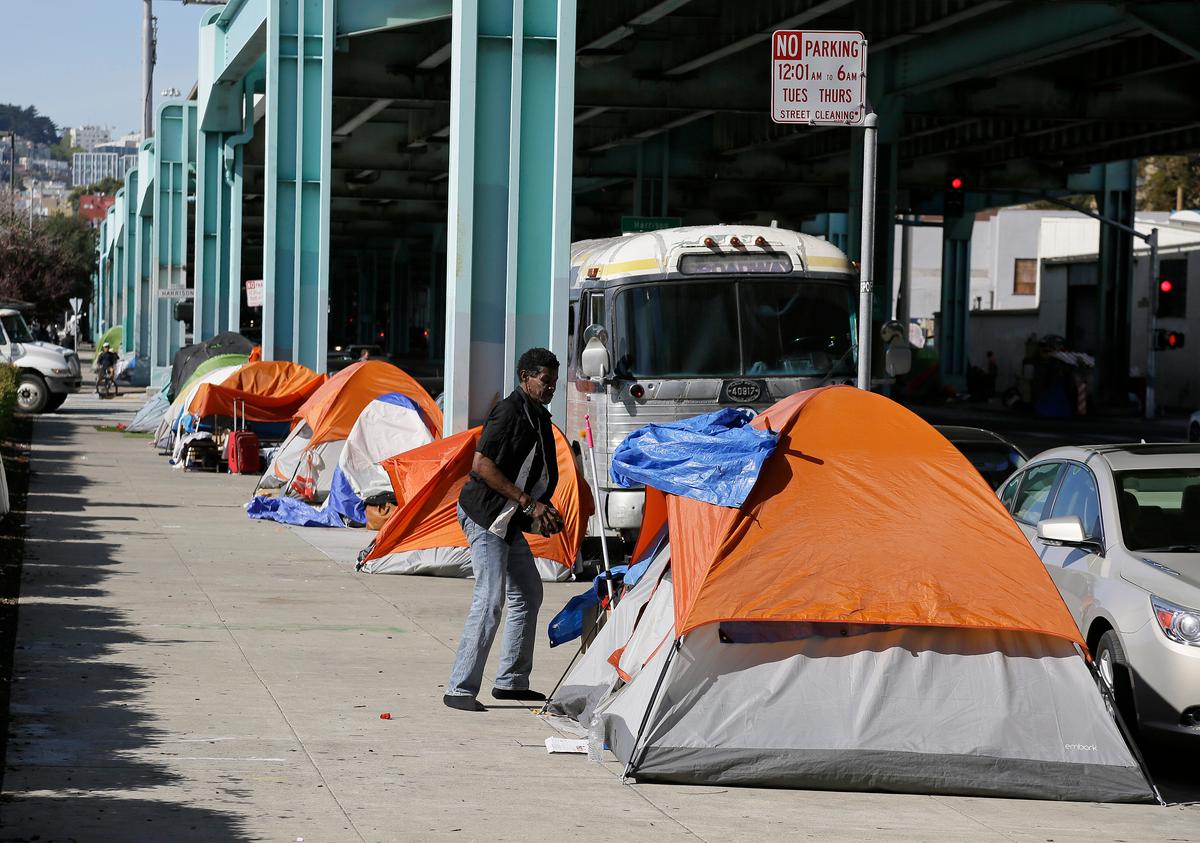 Deadline Expires for Homeless at San Francisco Tent City