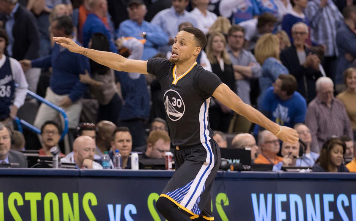 Watch: Fan Re-Creates Stephen Curry’s Game-Winning Shot Against the Thunder on Video Game NBA 2K16
