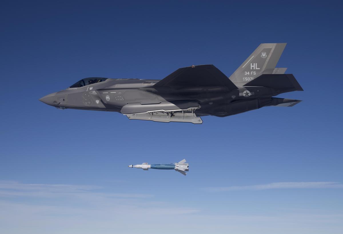Photos: F-35 Drops Laser-Guided Bombs for First Time in Training