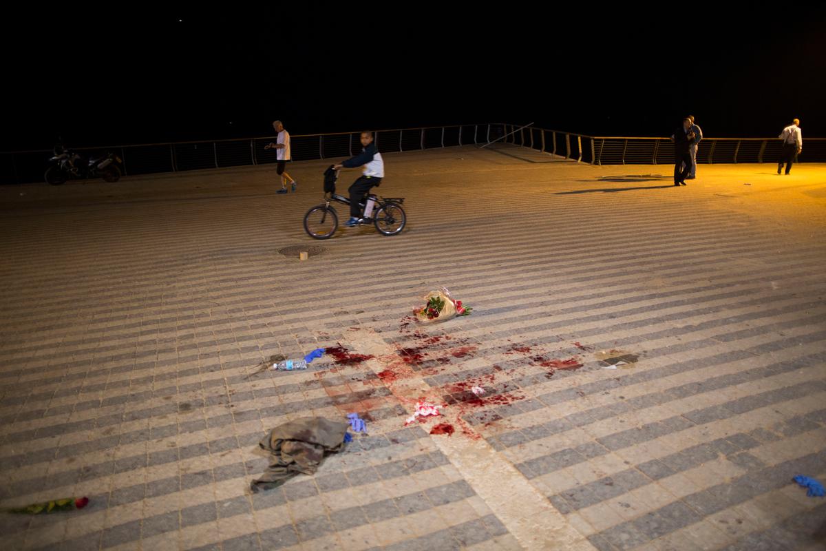 American Tourist, 29, Stabbed to Death by Palestinian in Tel Aviv Stabbing Spree as Joe Biden Arrives in Country