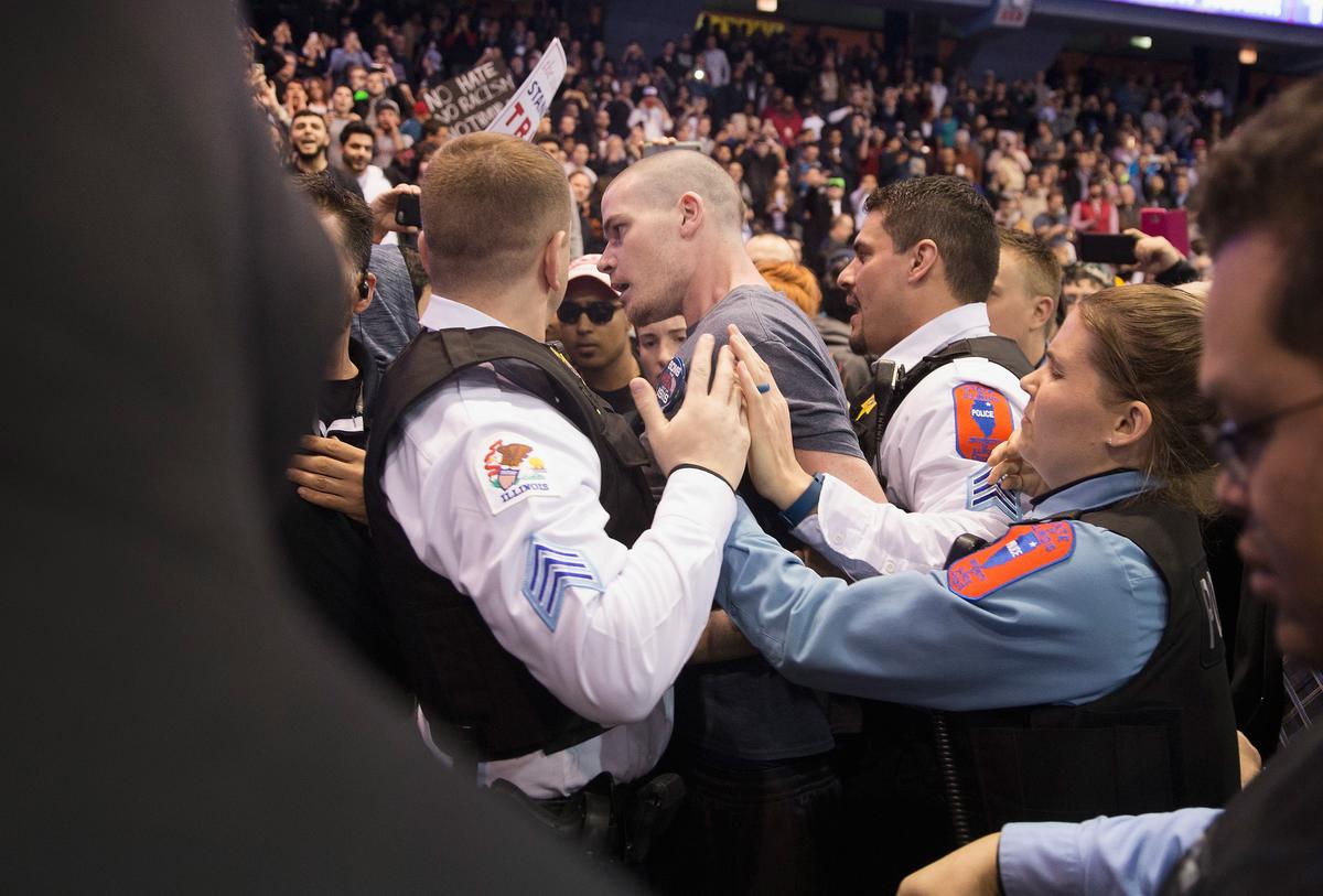 Donald Trump Responds After ‘Organized Group of Thugs’ Shuts Down His Chicago Rally