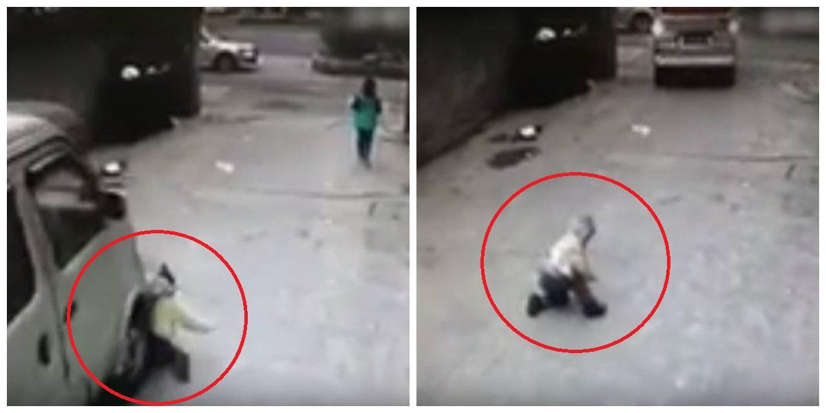 4-Year-Old Boy Survives a Hit-And-Run in China