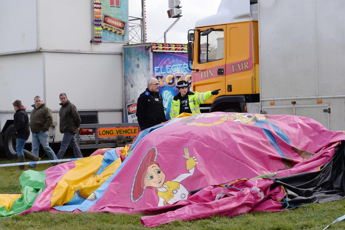 Girl Killed After Inflatable Castle Blown Across Park by ‘Sudden Wind’