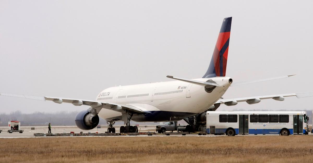 Plane Bumps Another While Backing Up at Boston Airport